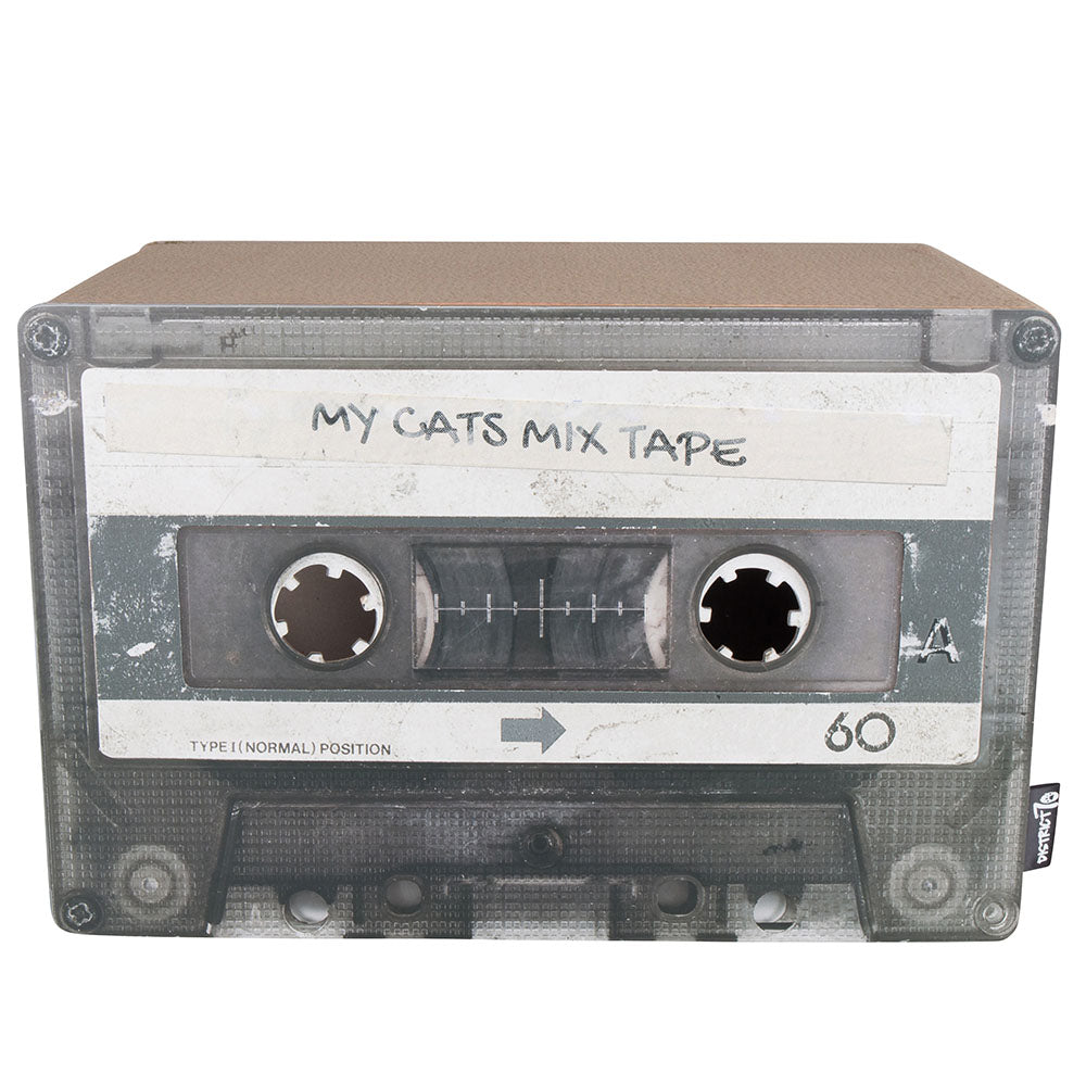MIXTAPE kartonnen krabmeubel in zwart - District 70