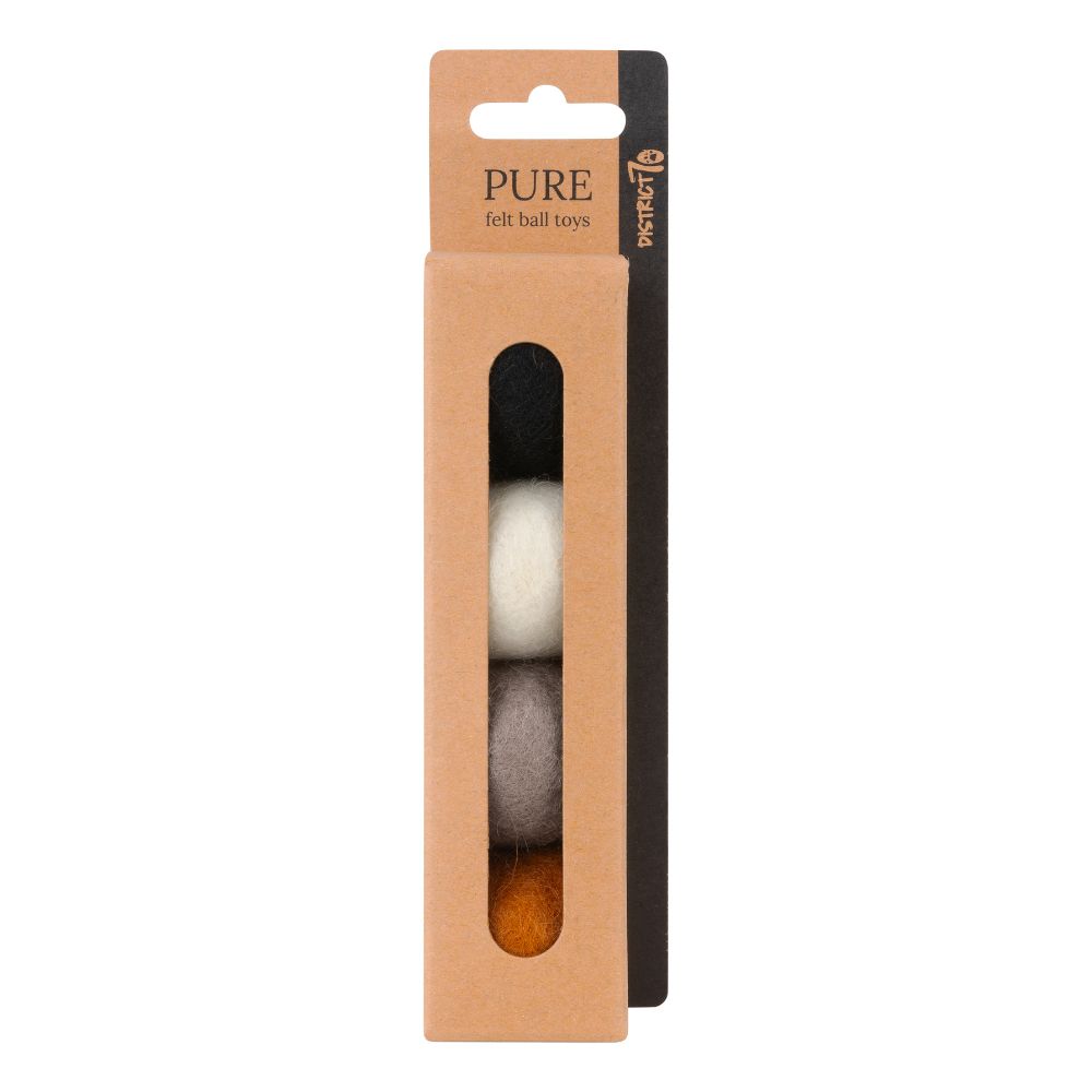 PURE vilten balletjes voor katten productfoto - District 70