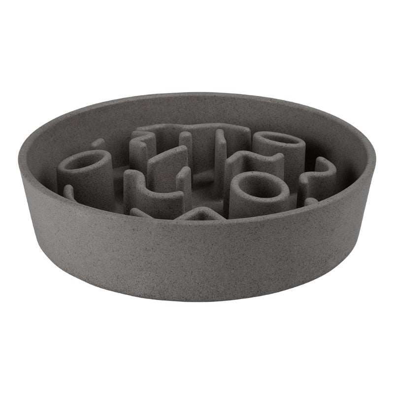 Slow feeder voor hond in grijs - BAMBOO District 70