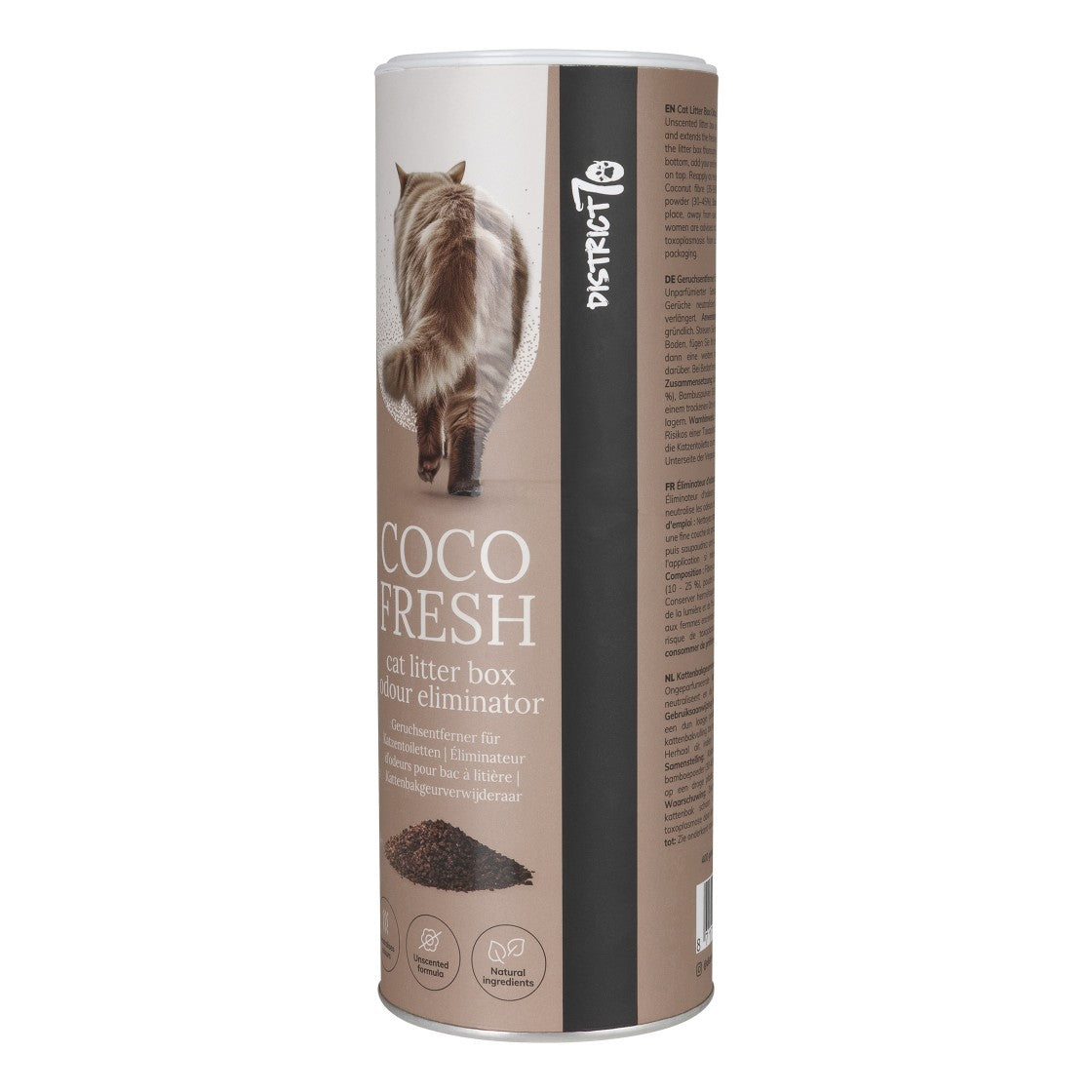 Geurverwijderaar voor kattenbak verpakking - COCO FRESH District 70