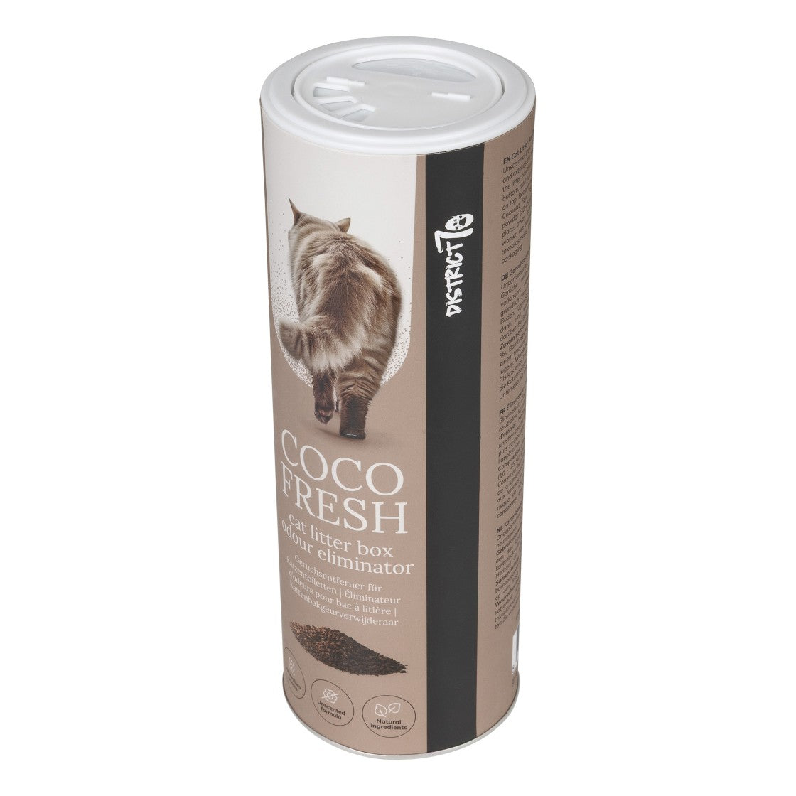 Geurneutralisator voor kattenbak detailfoto - COCO FRESH District 70