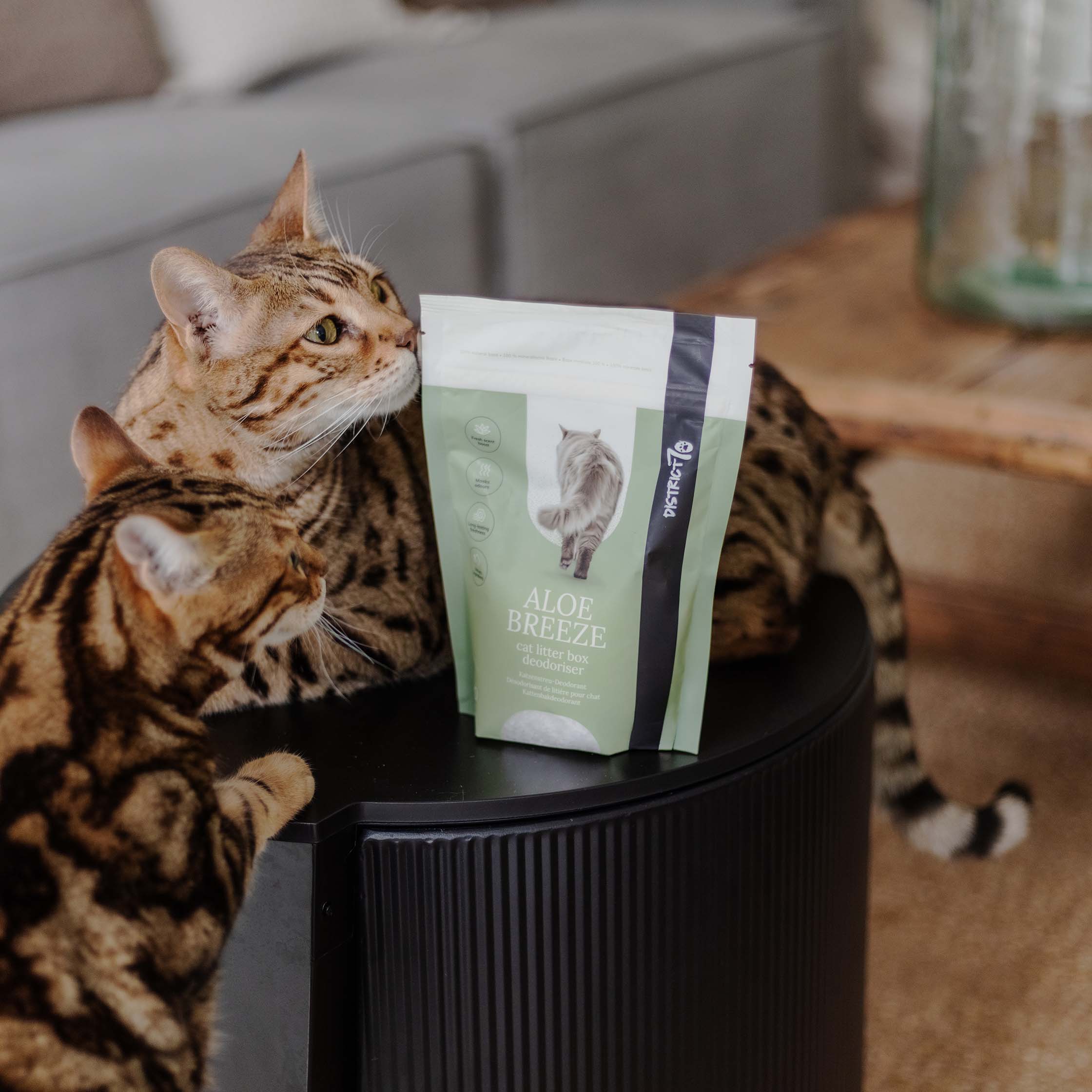 ALOE BREEZE - Cat litter deodoriser - Natural odour neutralisation