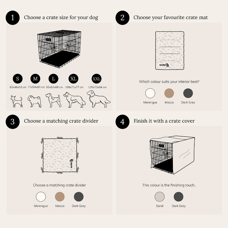 Infographic mix en match van de bench-accessoires - District 70