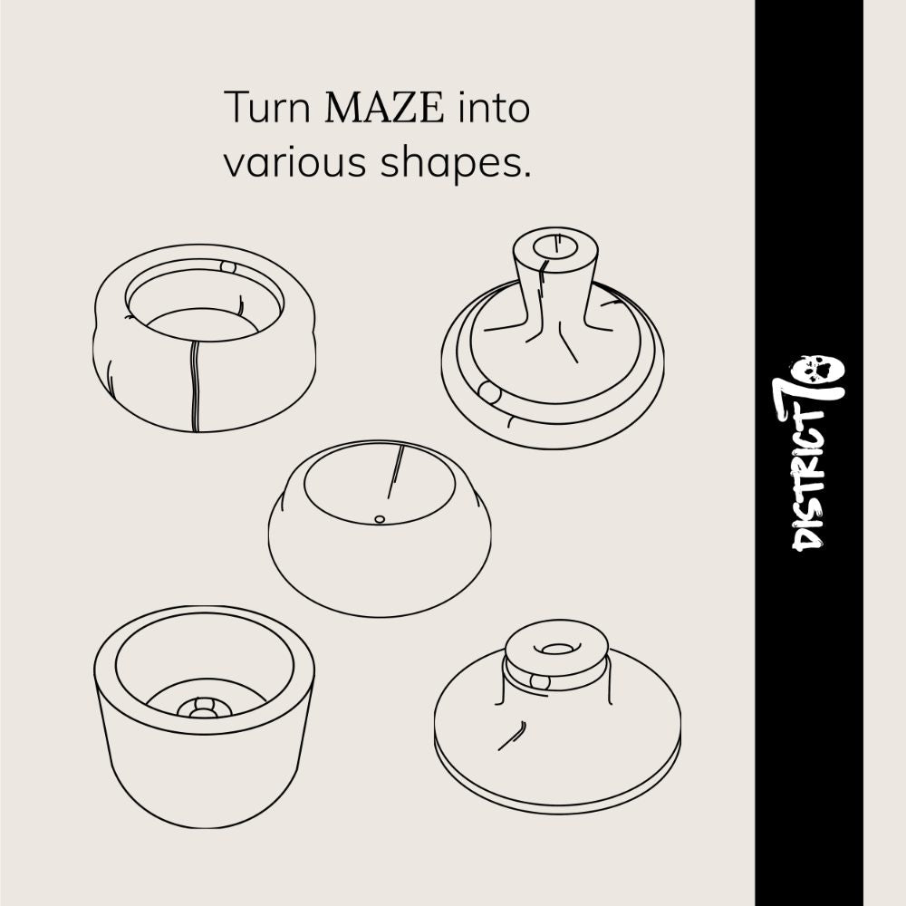 Kattenmand infographic verschillende vormen - MAZE District 70
