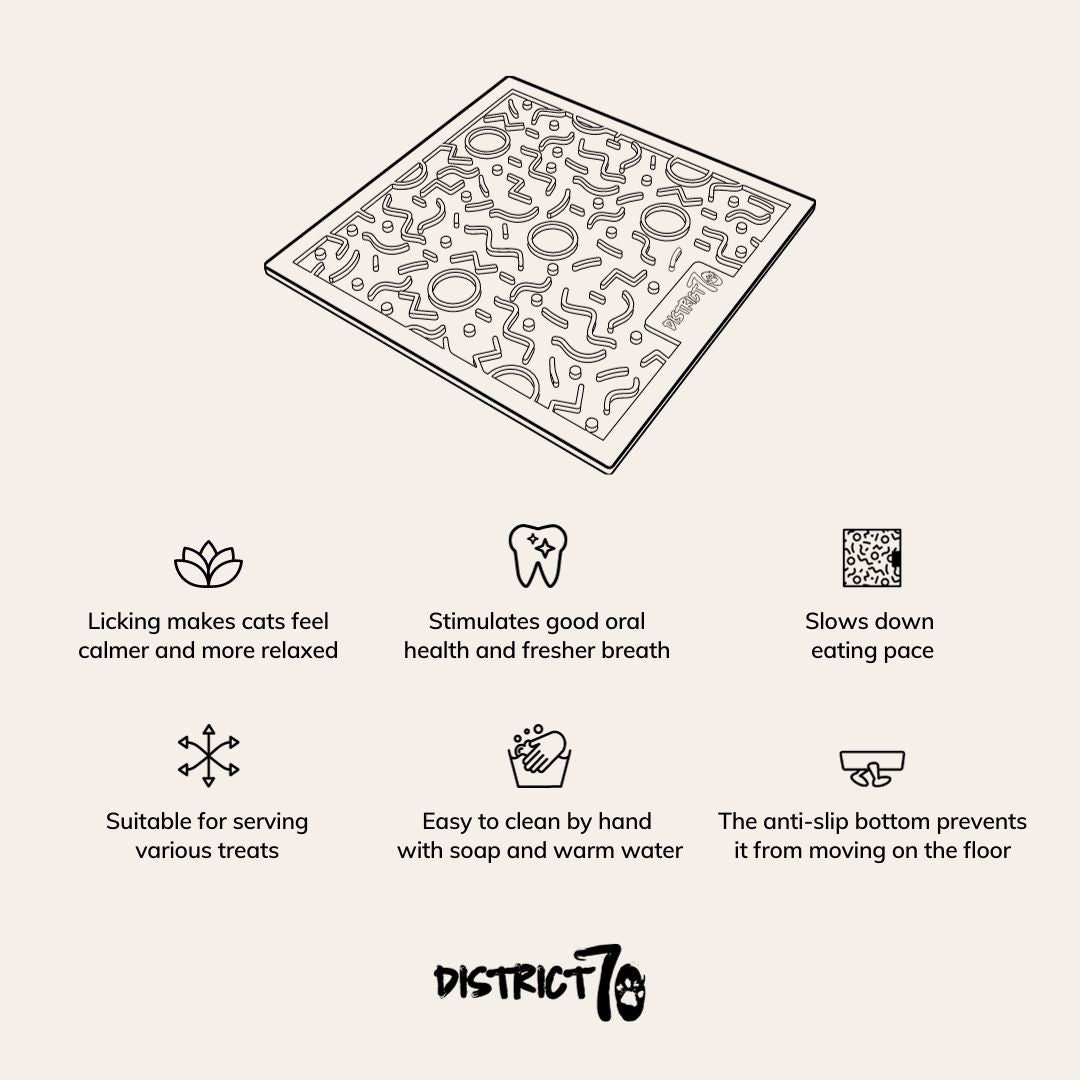 QUEST likmat voor katten infographic - District 70