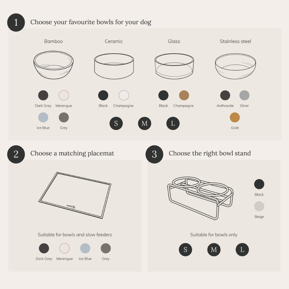 Dine concept mix en match voor honden - District 70