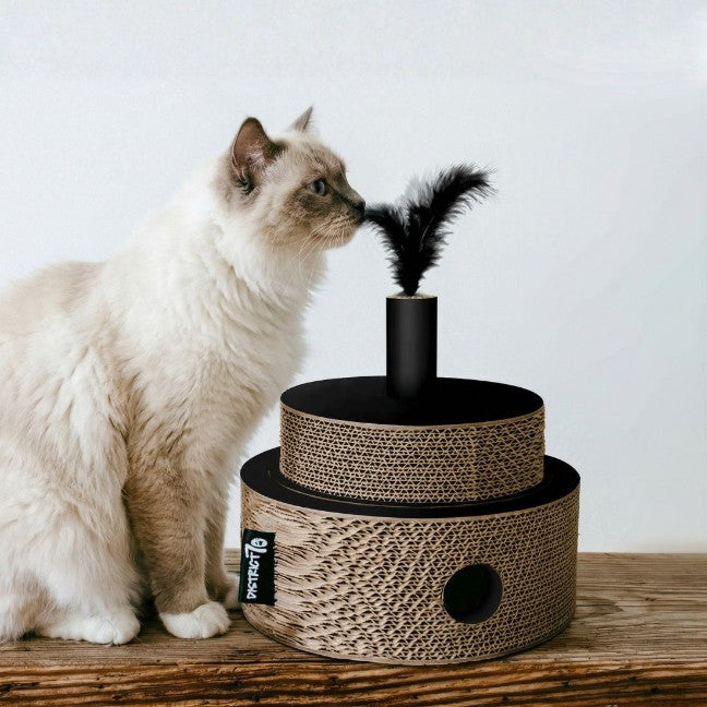 FIESTA kattenspeelgoed in zwart lifestyle foto - District 70