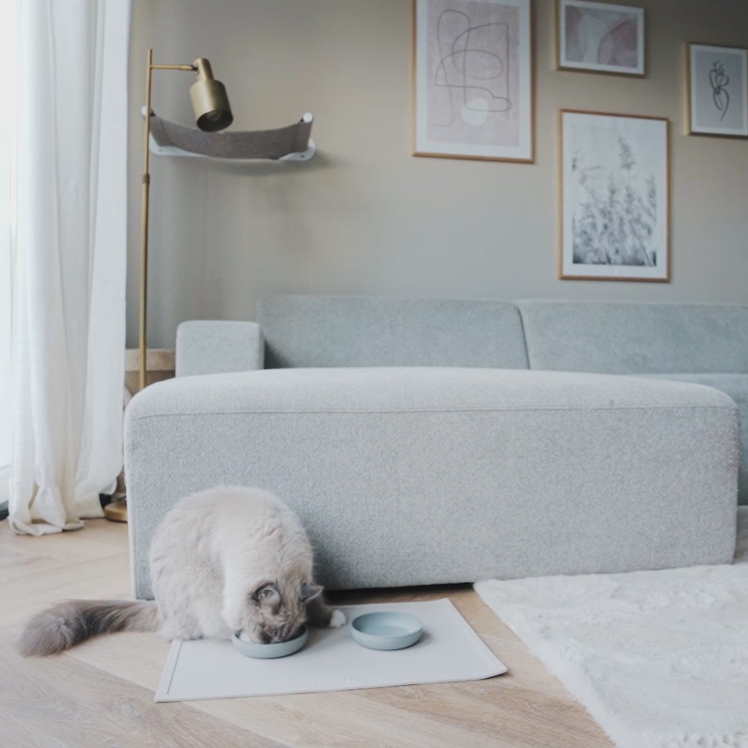 Video laden: BAMBOO - Voerbak voor katten